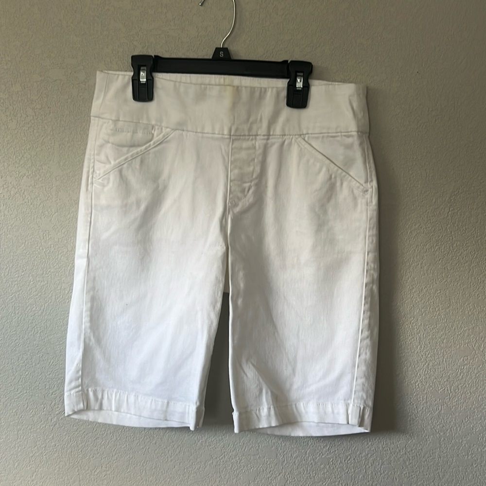 White long shorts size petite medium